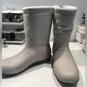 Hunter roll-top Sherpa boot NWT